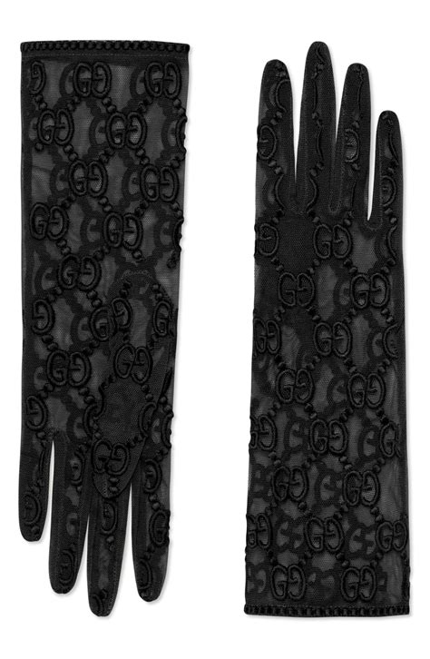 fake gucci lace gloves|gucci leather gloves ladies.